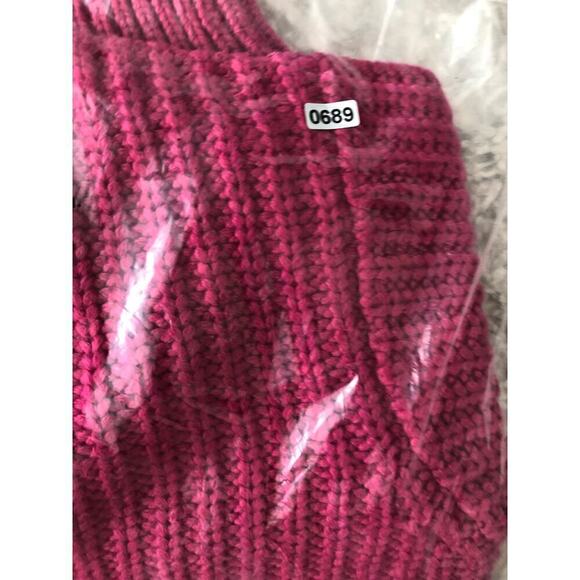 Marine Layer Sweater Oversized Crewneck Knit Merino Wool Blend Rose Violet NWT S - Picture 8 of 9